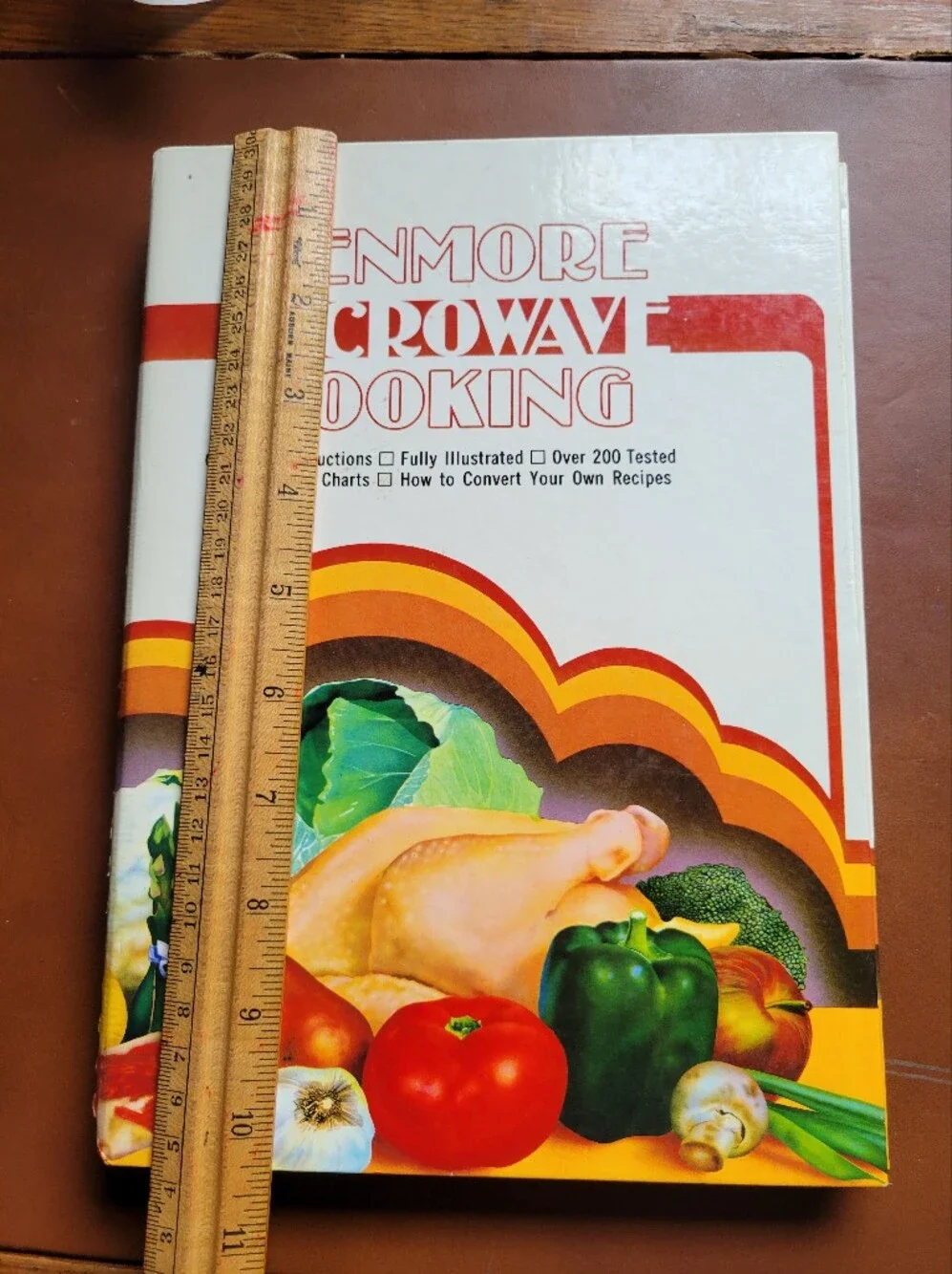 Vintage Sears Kenmore Microwave Cooking Book/1984/Hardback/Spiral Bound/192 Pgs.